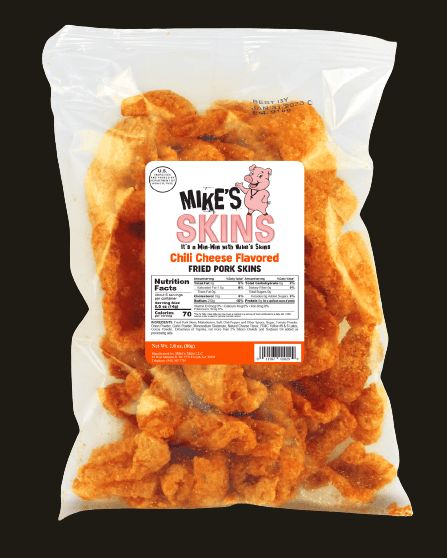 Chili Cheese Pork Skins