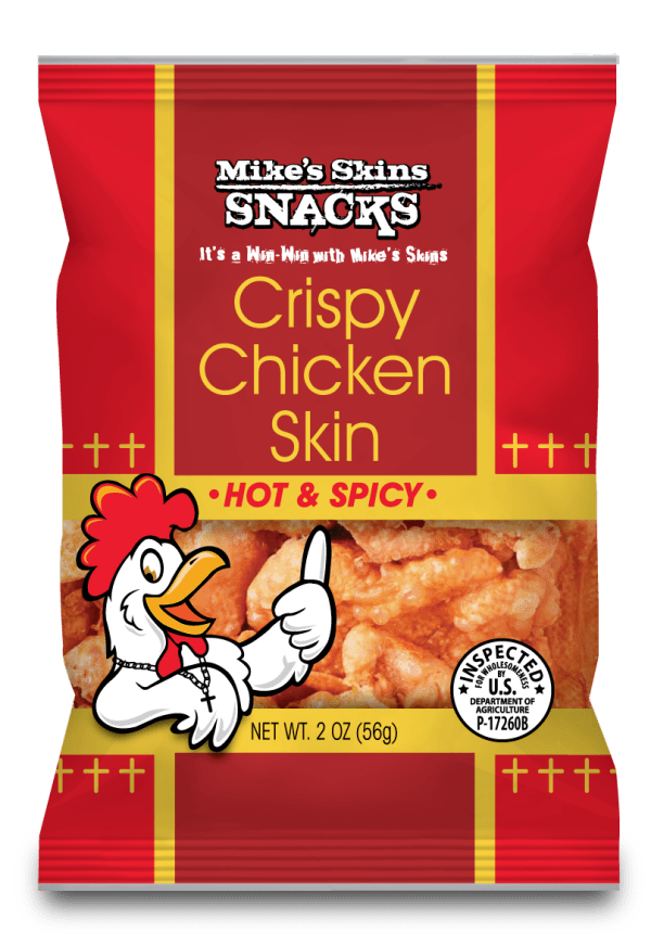 Hot Spicy Chicken Skins