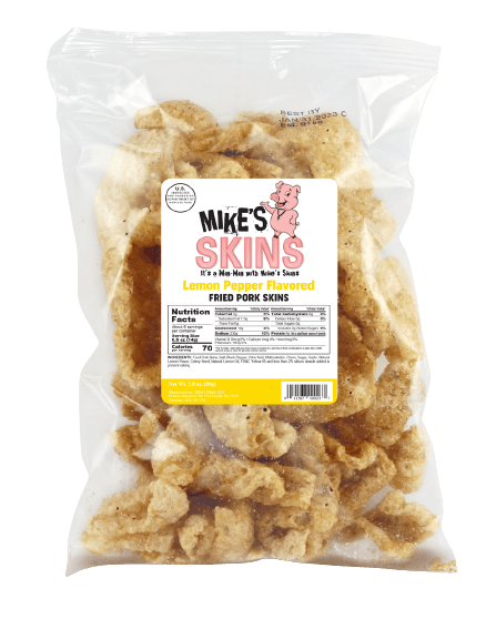Lemon Pepper Pork Skins