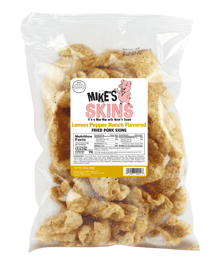 Lemon Pepper Ranch Pork Skins