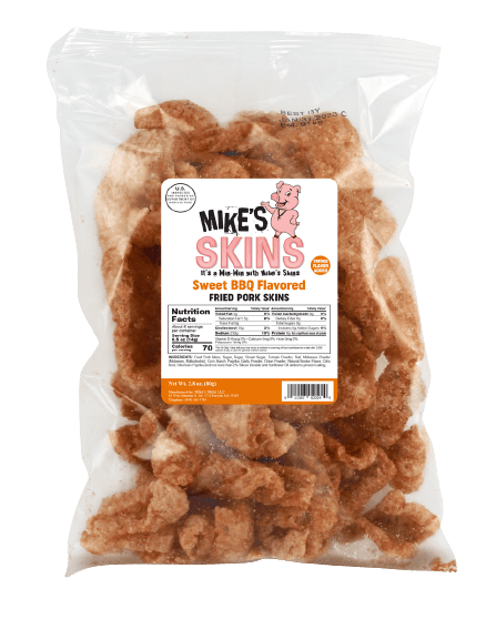 Sweet BBQ Pork Skins