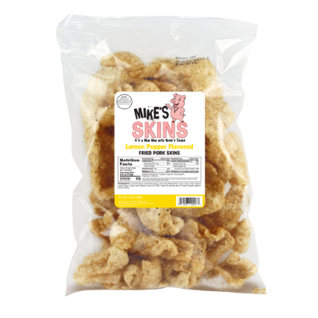 Lemon Pepper Pork Skins