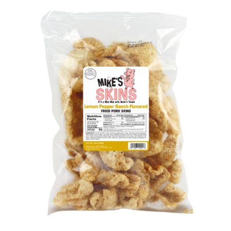 Lemon Pepper Ranch Pork Skins