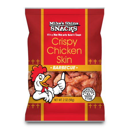 BBQ Chicken Skins