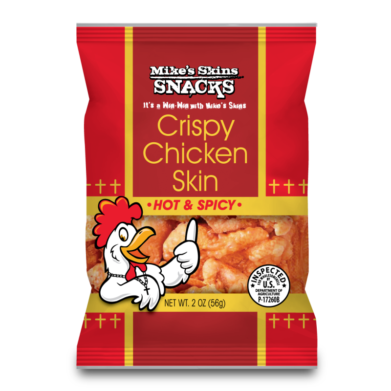Hot Spicy Chicken Skins